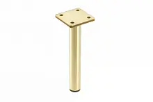 Ножка мебельная RONDA Simple h-180мм, брашированное золото — купить оптом и в розницу в интернет магазине GTV-Meridian.